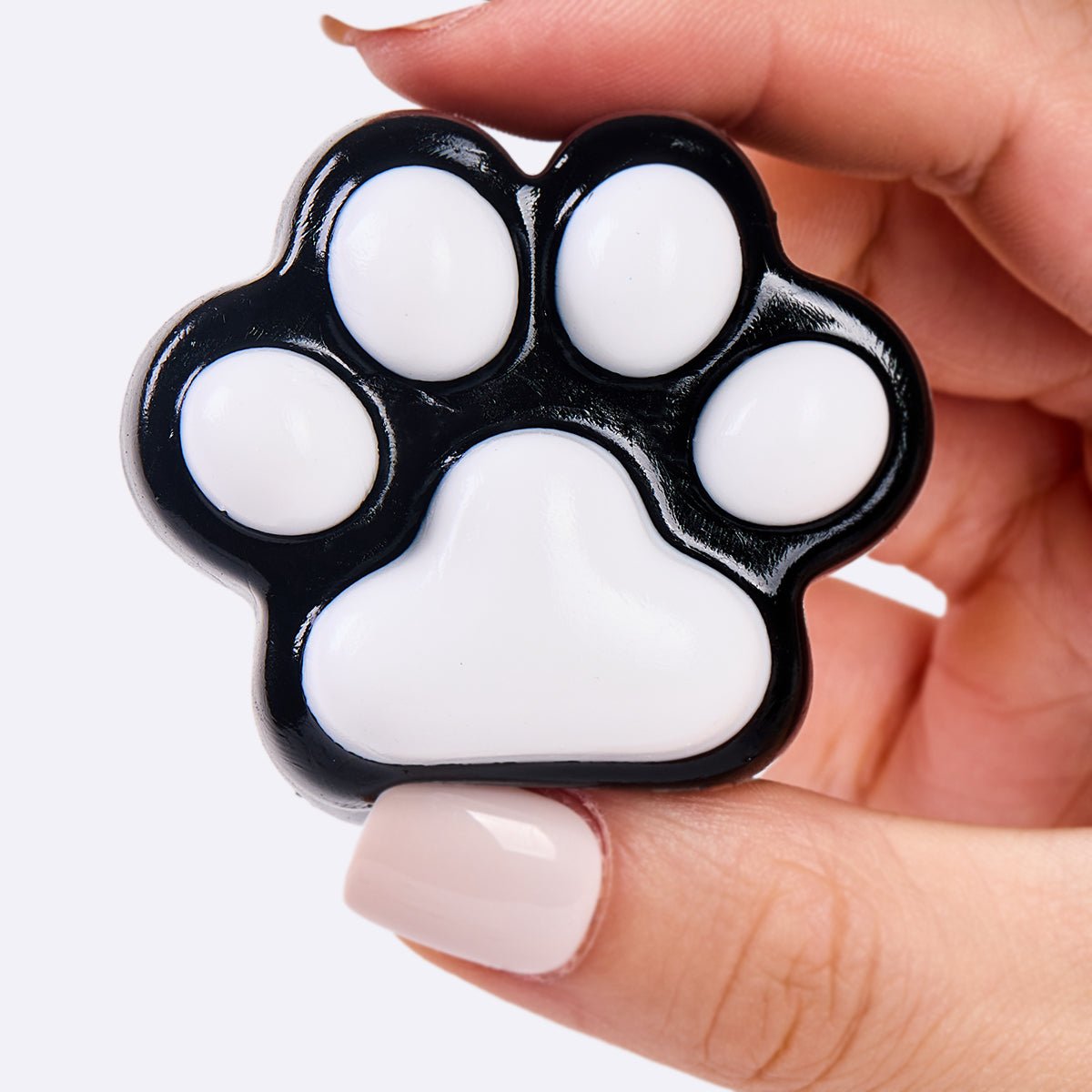 62g Black-white Paw Taba Squishy - Image 4