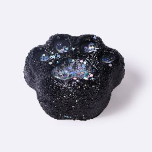 Black Liquid Paw Taba Squishy