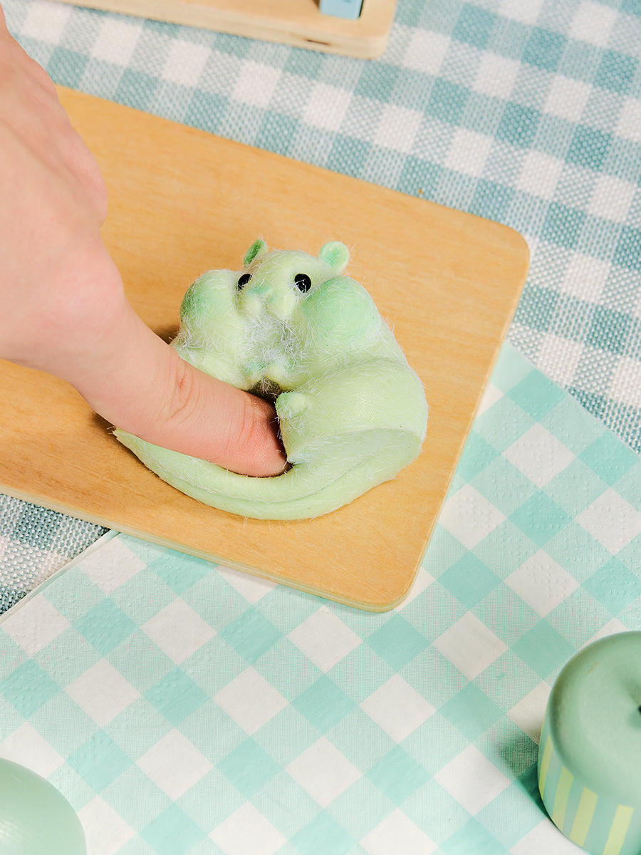Flocked Hamster Taba Squishy - Image 2