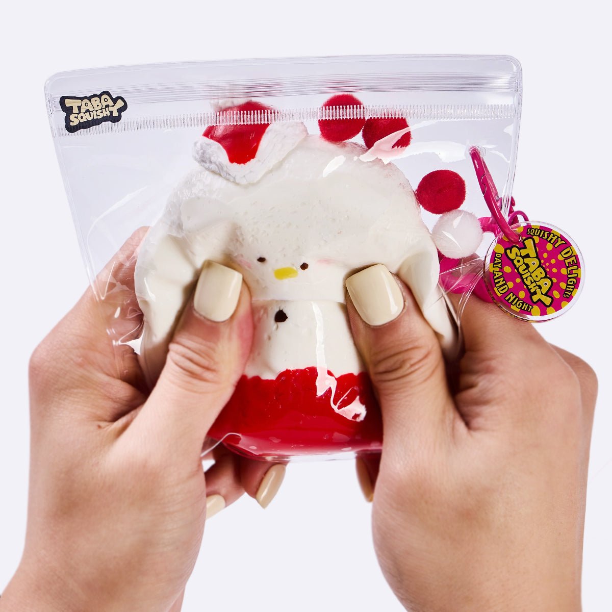 Chubby Snowman Taba Squishy - Image 6