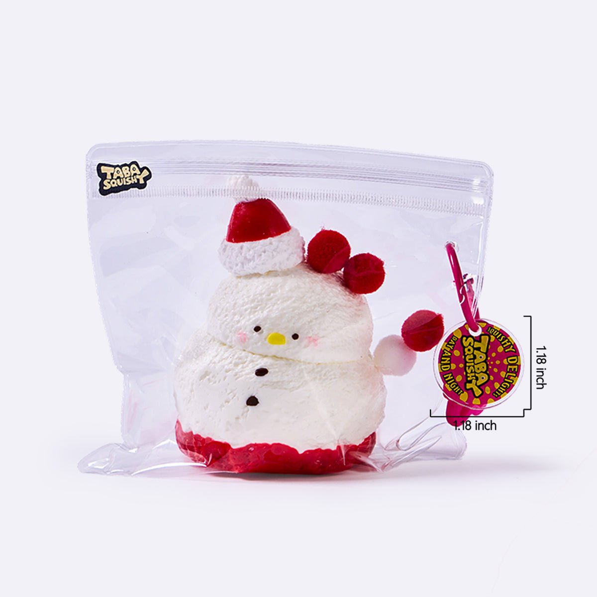 Chubby Snowman Taba Squishy - Image 7