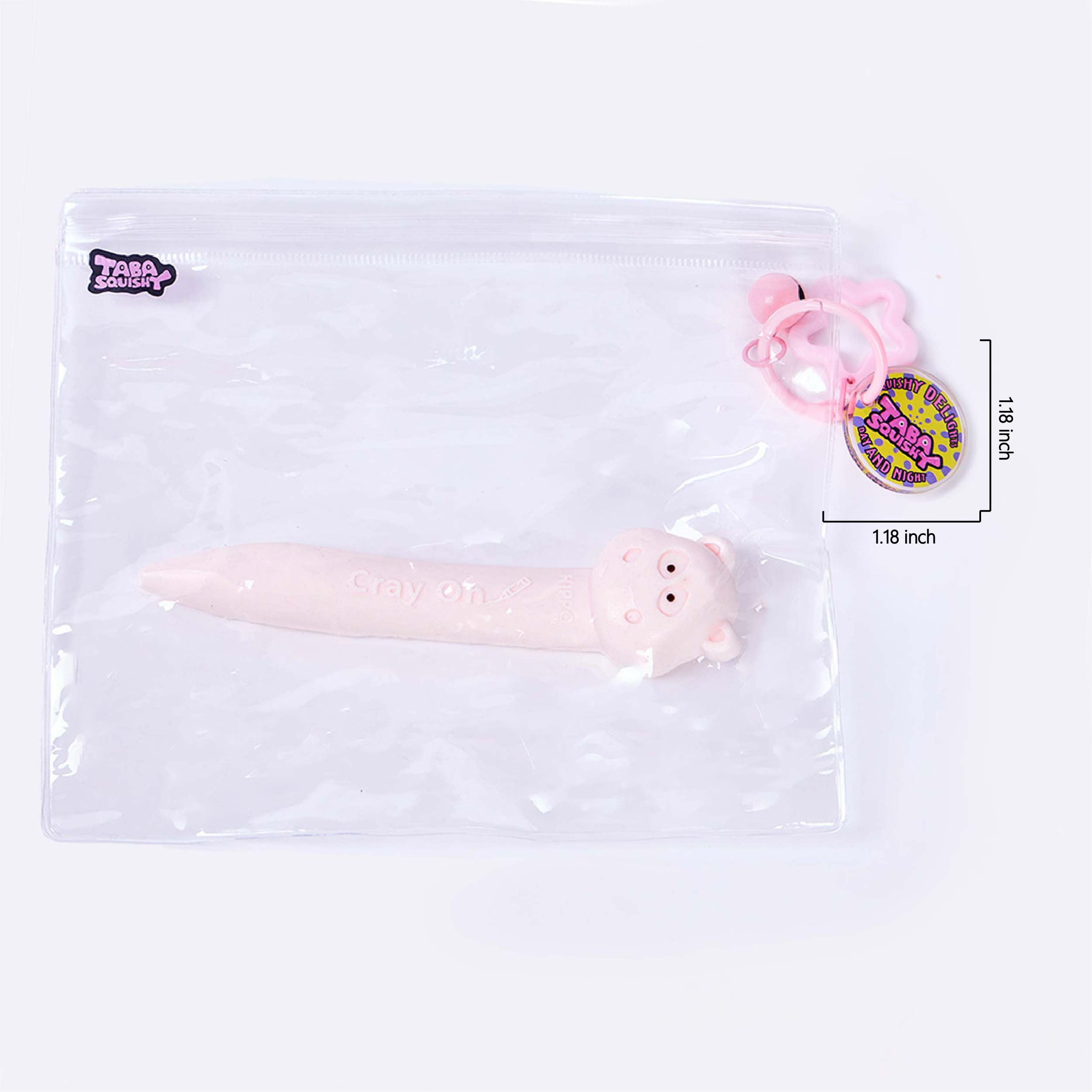 Pink Crayon Taba Squishy - Image 6