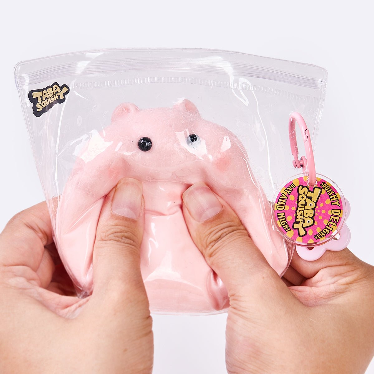 150g Pink Hamster Taba Squishy - Image 5