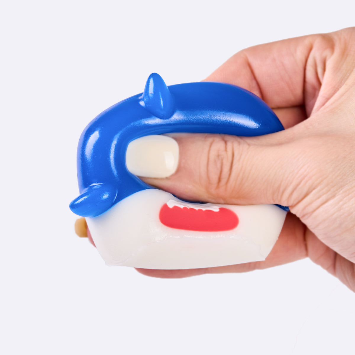 Dark Blue Shark Cube Taba Squishy - Image 3