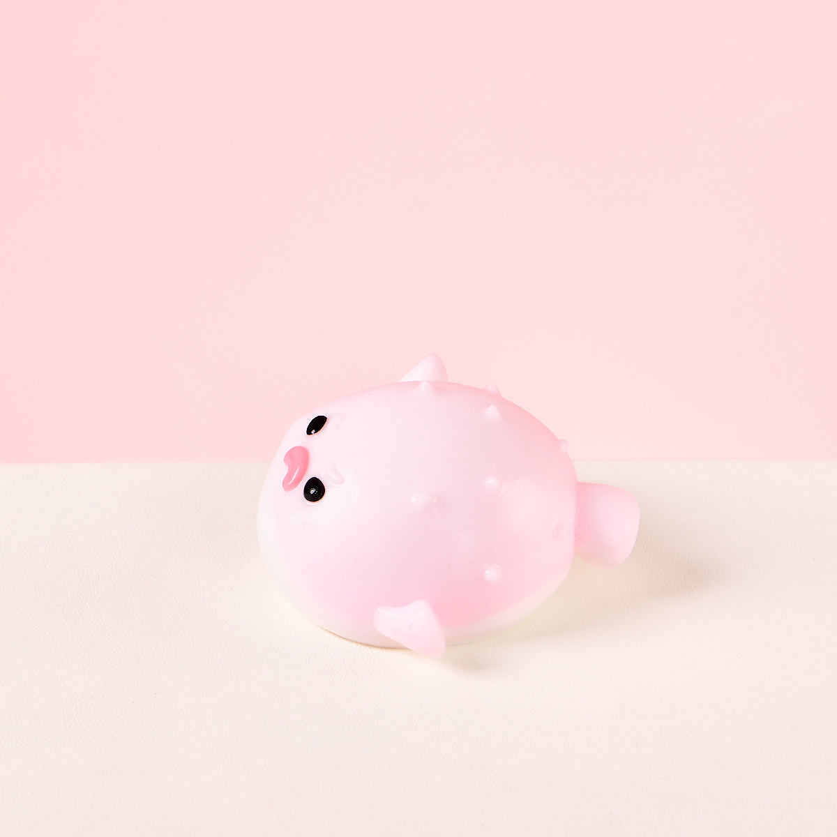 Pink Pufferfish Taba Squishy