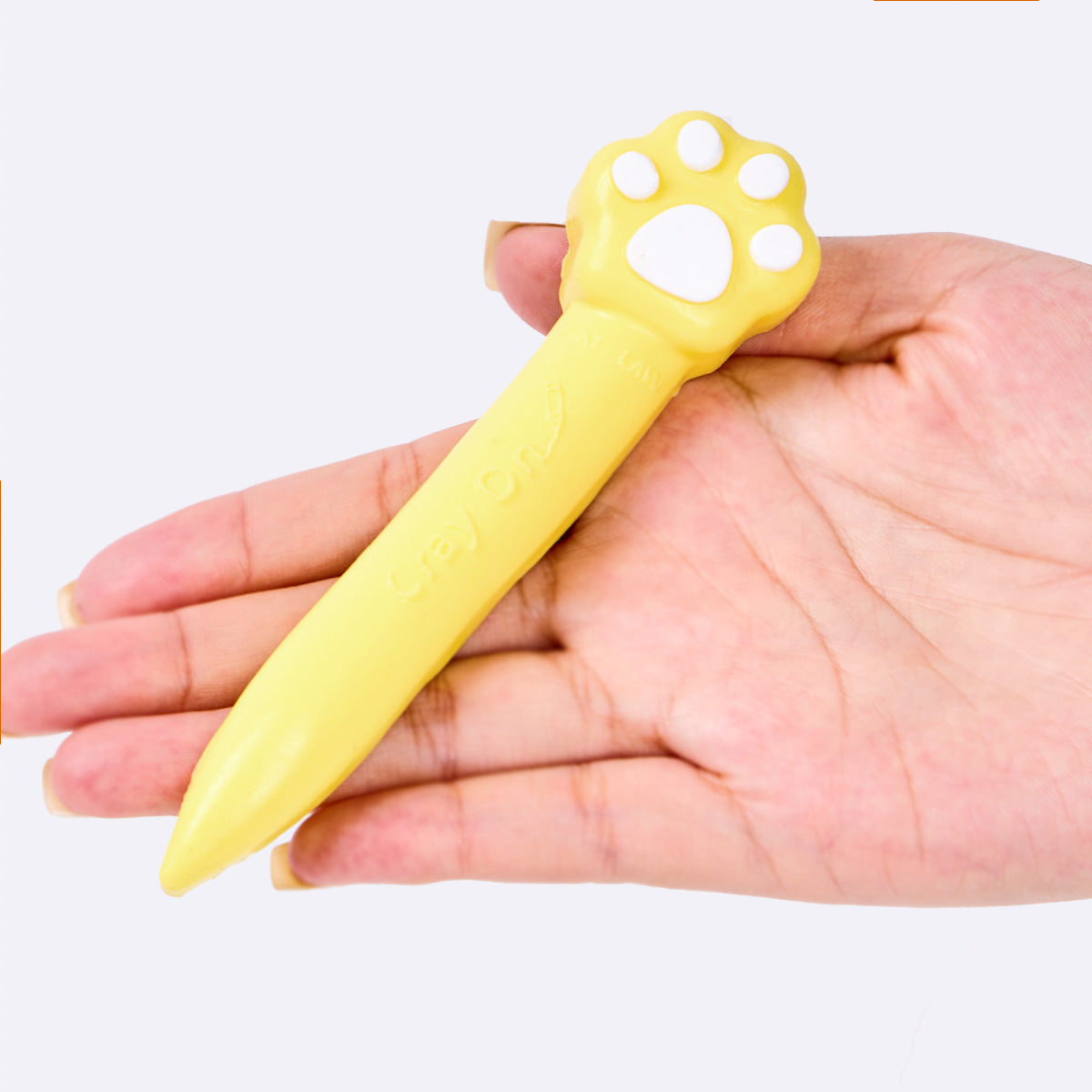 Yellow Crayon Taba Squishy - Image 2