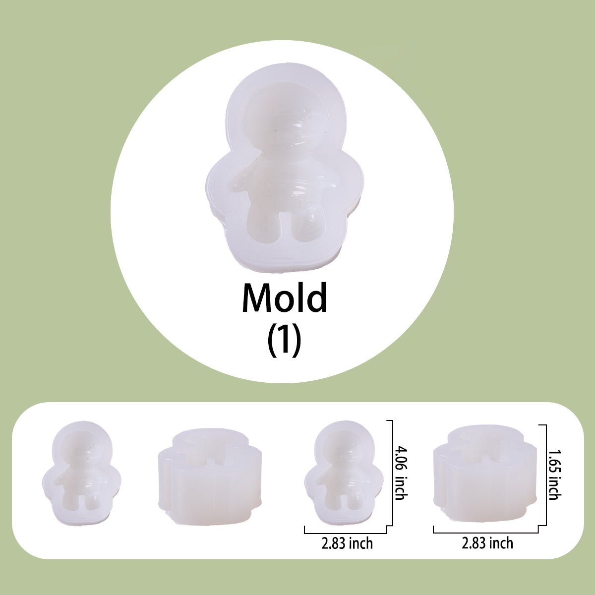 Mummy Taba Squishy DIY Mold Set - Image 3