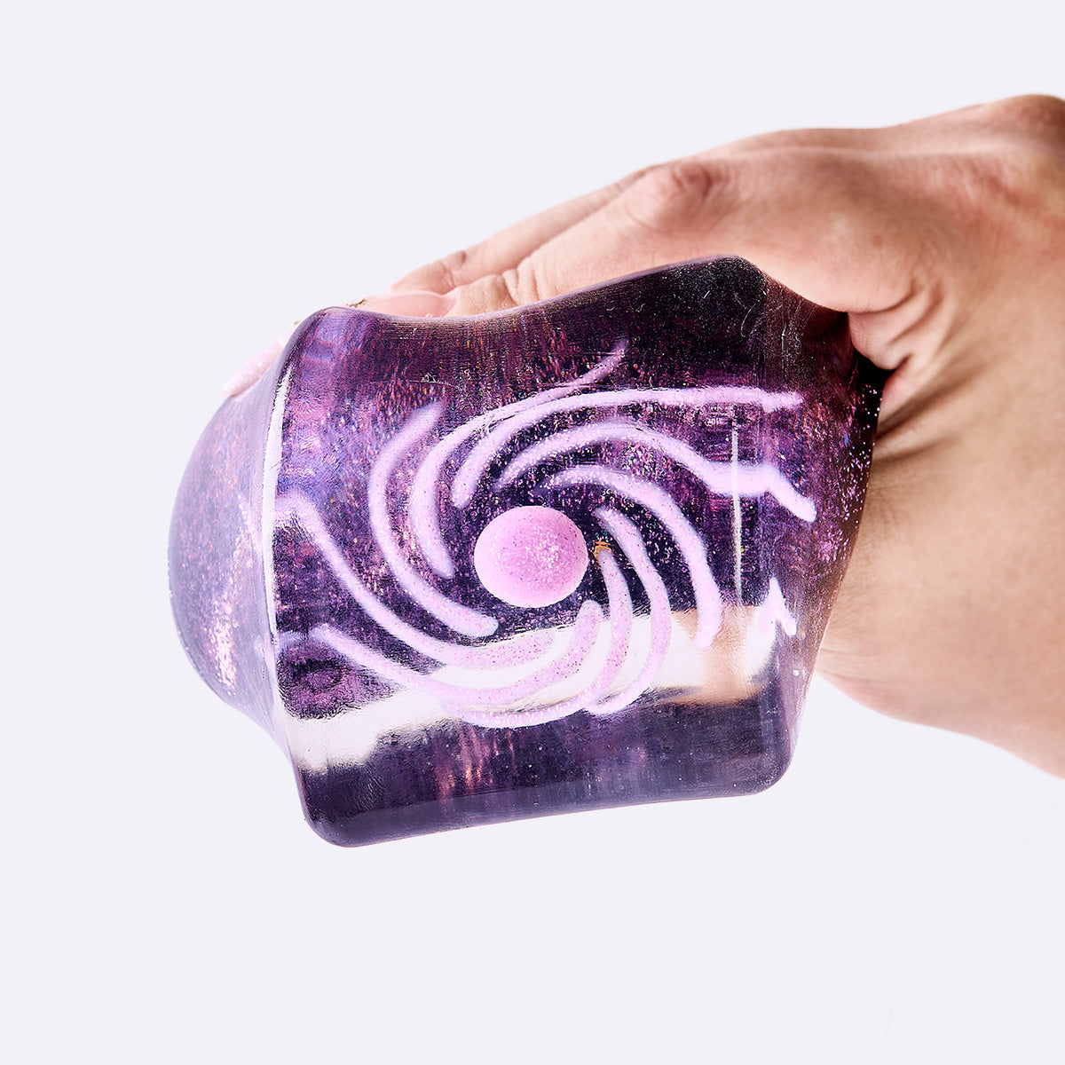 Nested Purple Space Ice Cube Taba Squishy - Image 3
