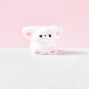 Flocked Cute Fox Taba Squishy