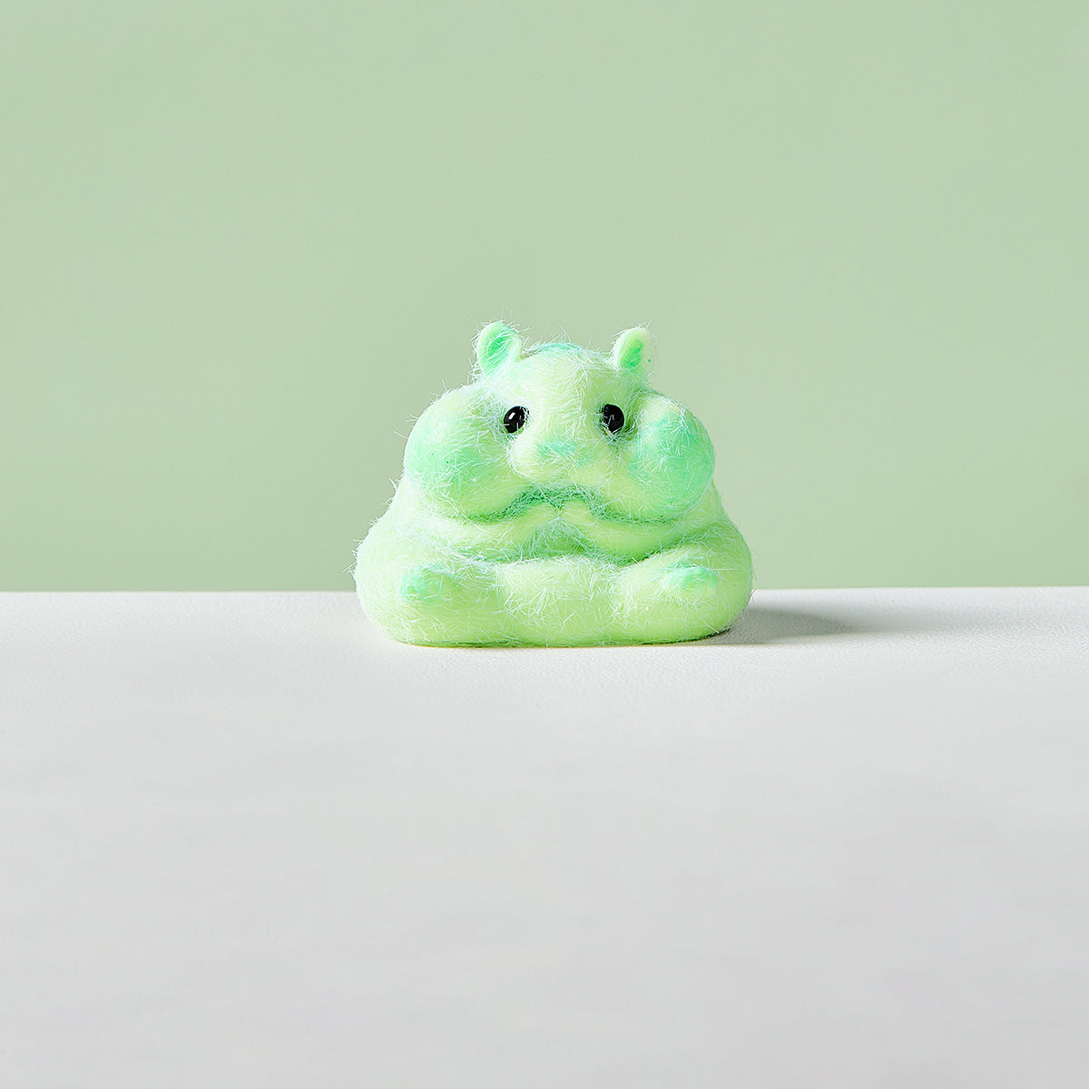 Flocked Hamster Taba Squishy