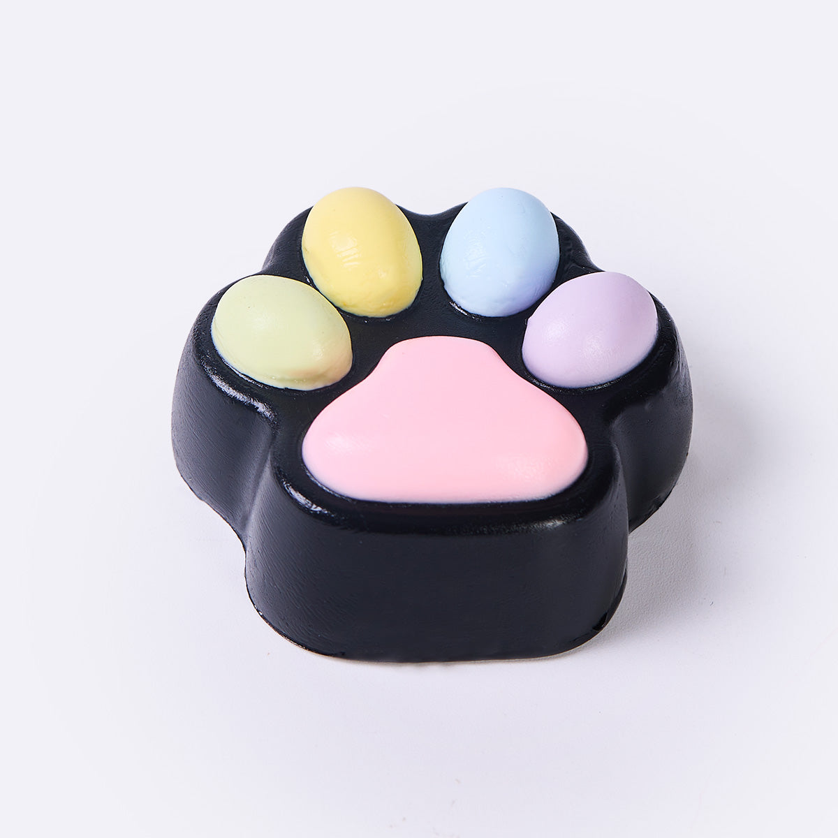 45g Black-colorful Paw Taba Squishy