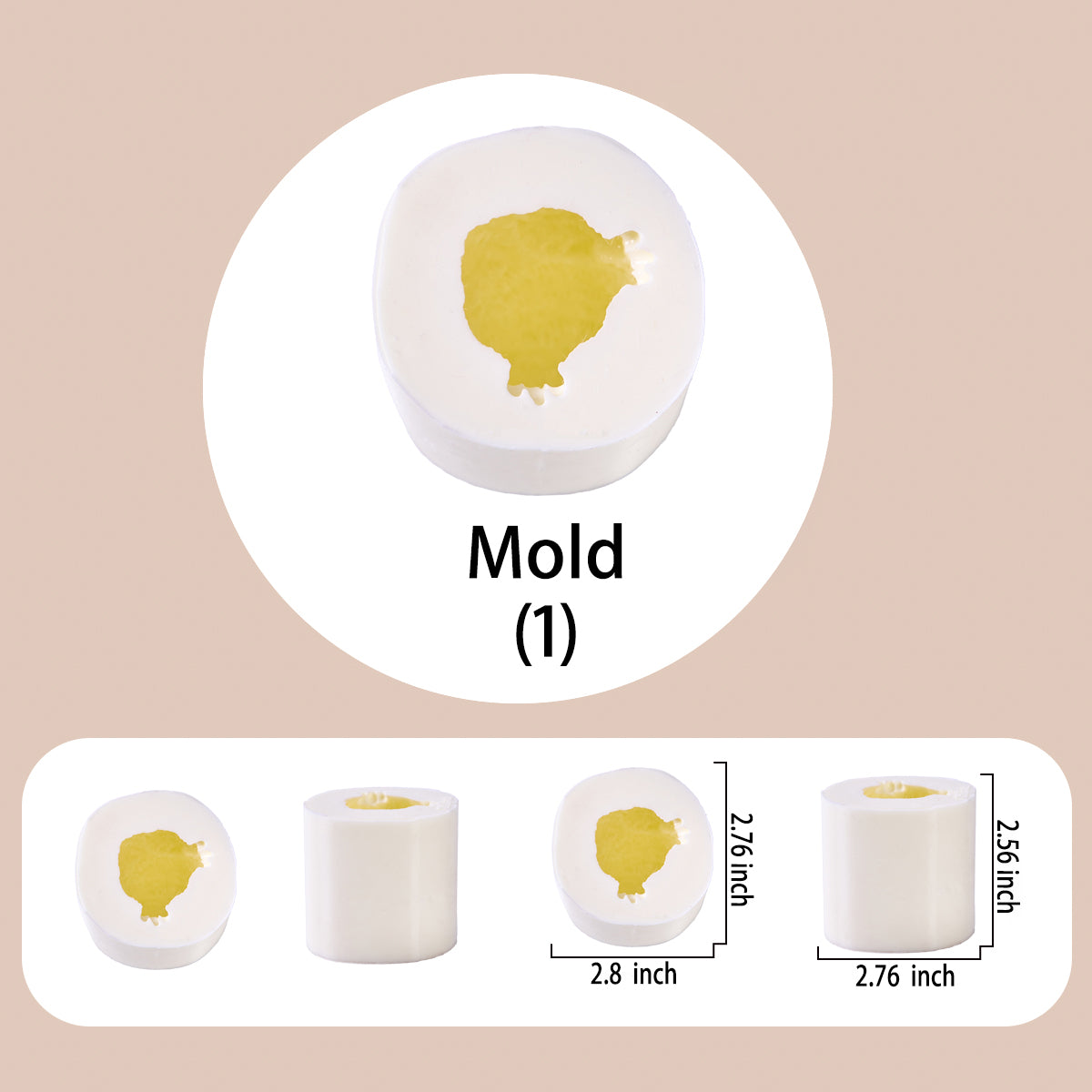 Chick Taba Squishy DIY Mold Set - Image 2