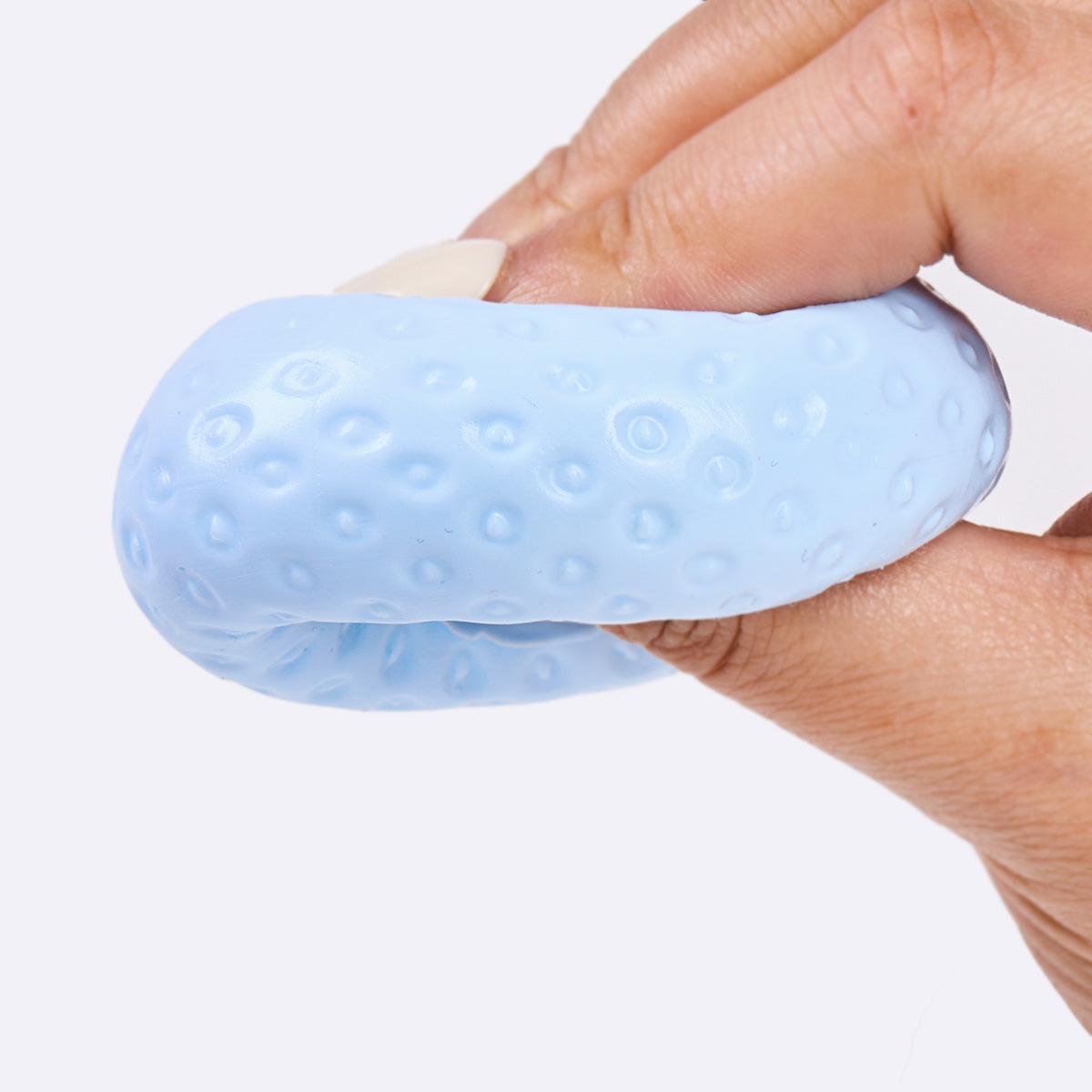 Blue Strawberry Taba Squishy - Cream Like - Image 2