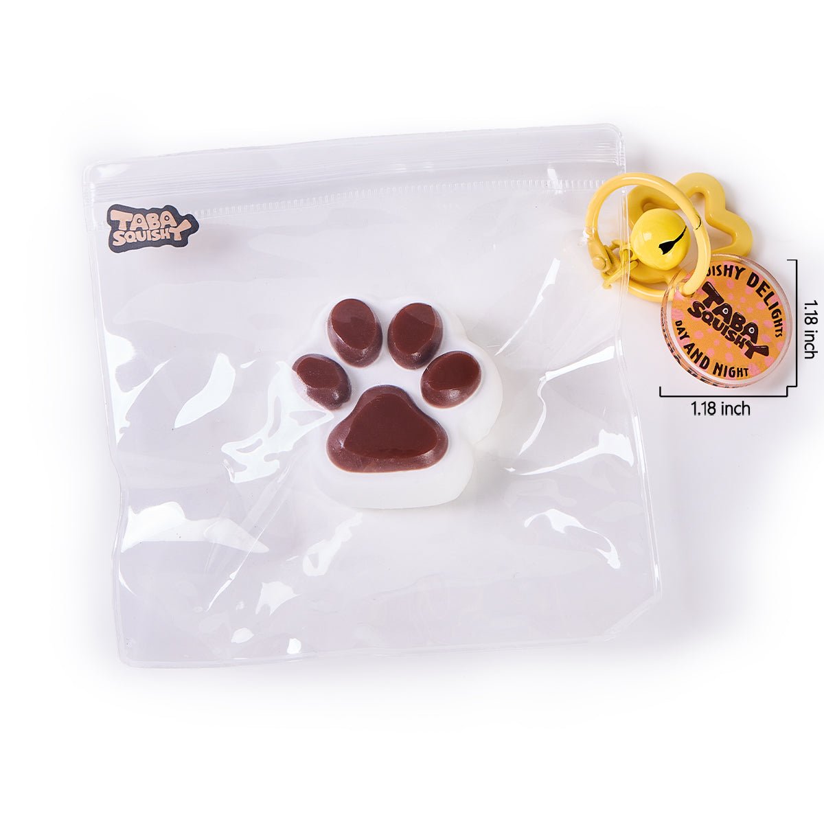 45g White-choco Paw Taba Squishy - Image 6