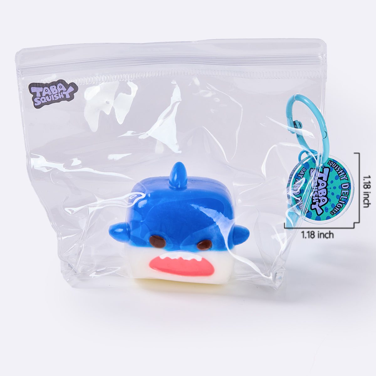 Dark Blue Shark Cube Taba Squishy - Image 6