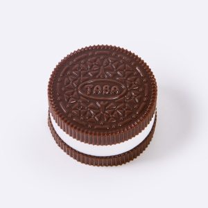 60g Choco-white Sandwich Cookie Taba Squishy
