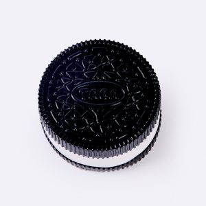 Jumbo Black-white Sandwich Cookie Taba Squishy