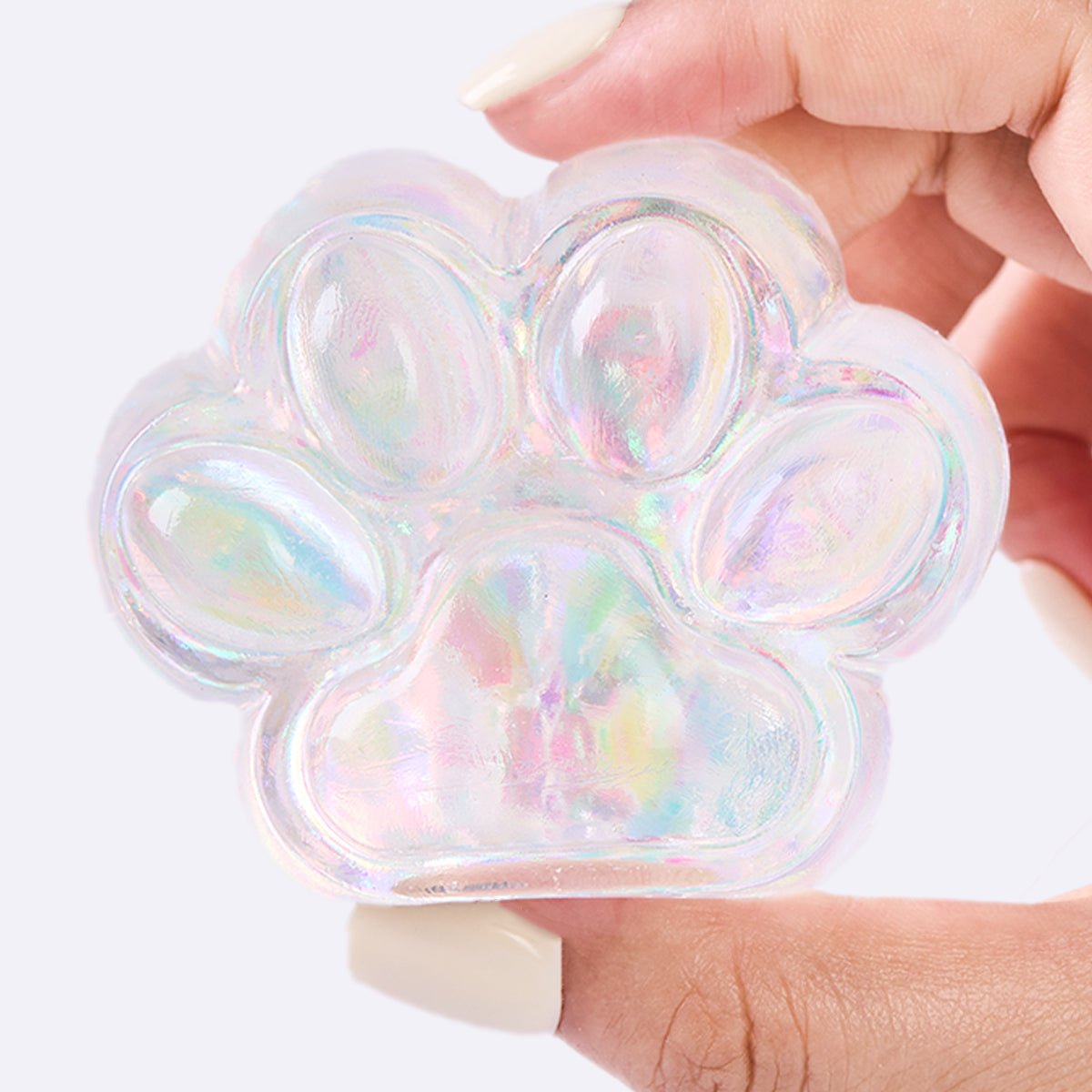 100g Blingbling Clear Paw Taba Squishy - Image 3