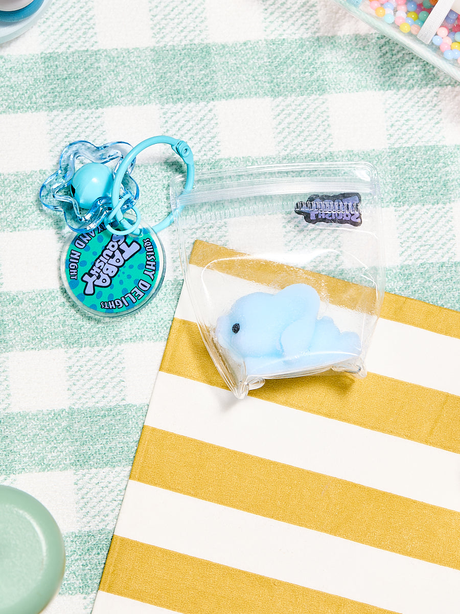 Flocked Mini Elephant Taba Squishy - Image 6