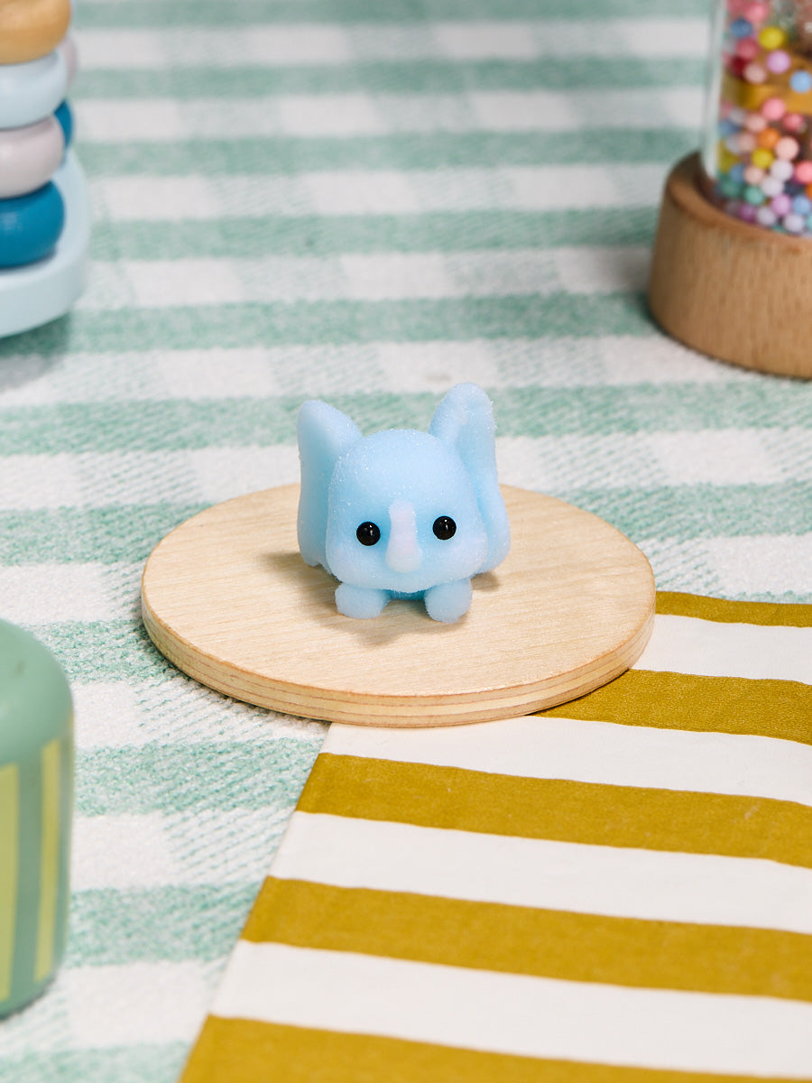 Flocked Mini Elephant Taba Squishy - Image 8