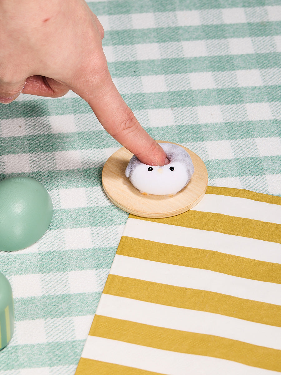 Flocked Mini Penguin Taba Squishy - Image 4