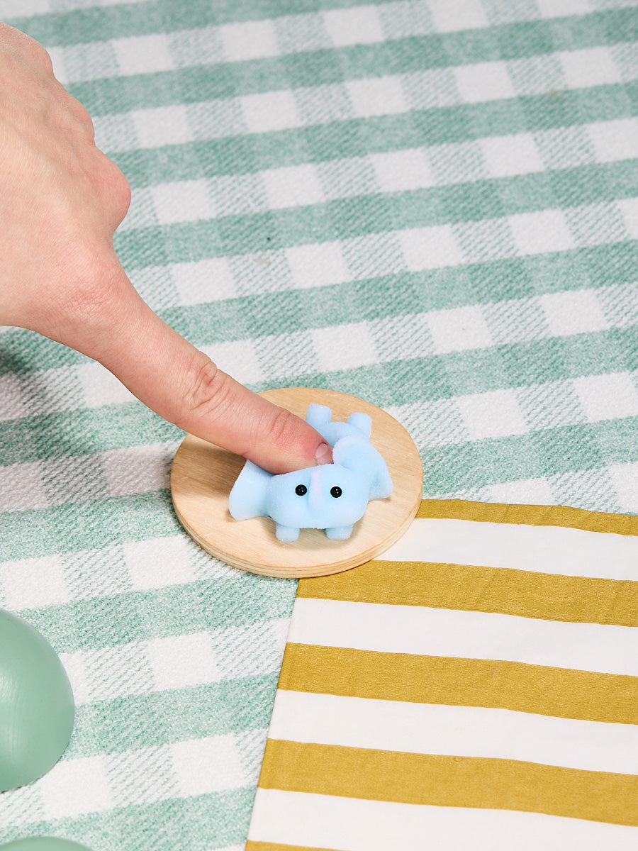 Flocked Mini Elephant Taba Squishy - Image 4