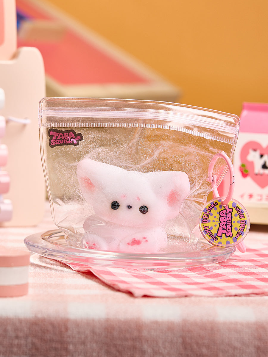 Flocked Cute Fox Taba Squishy - Image 5