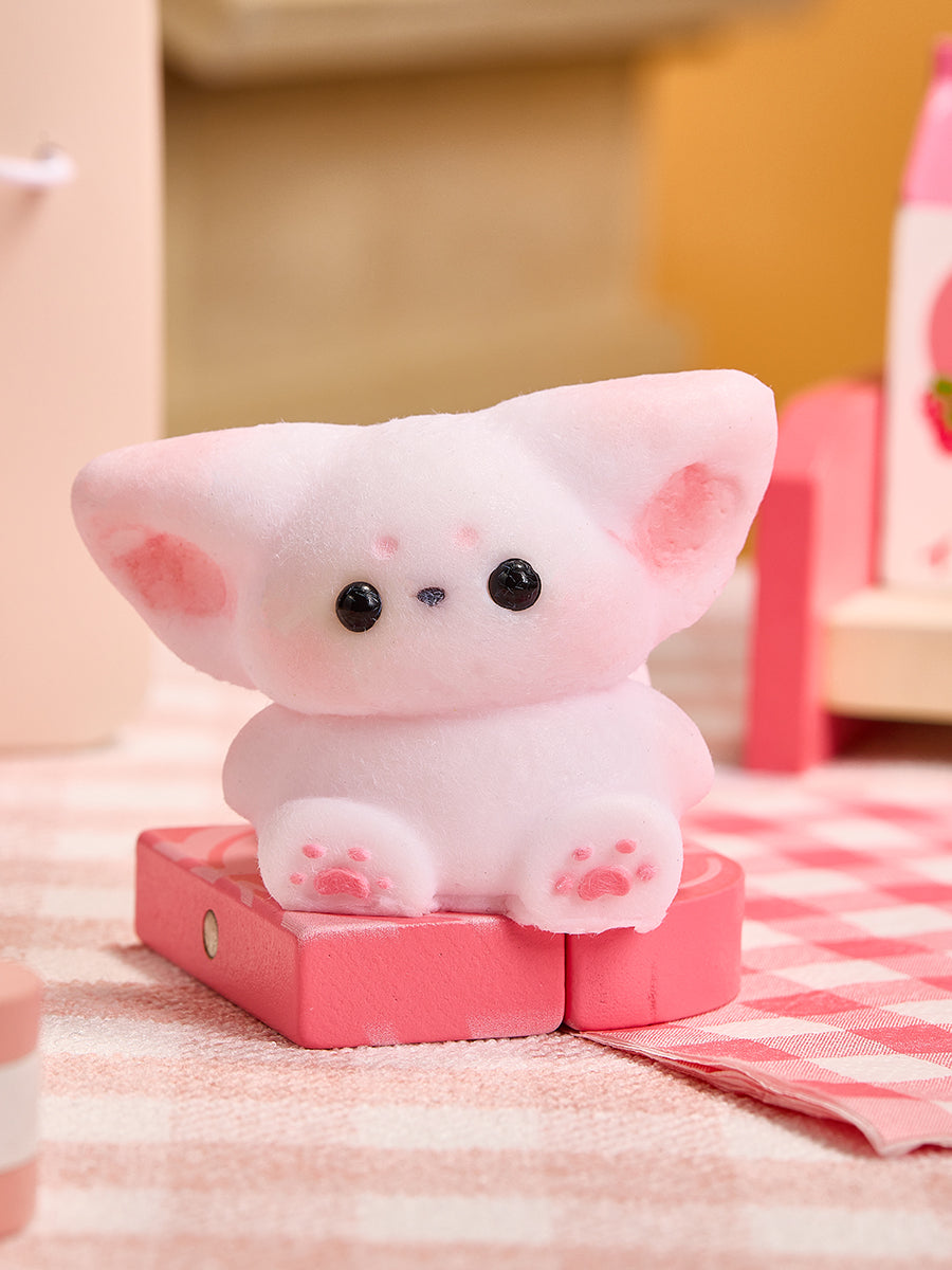 Flocked Cute Fox Taba Squishy - Image 6