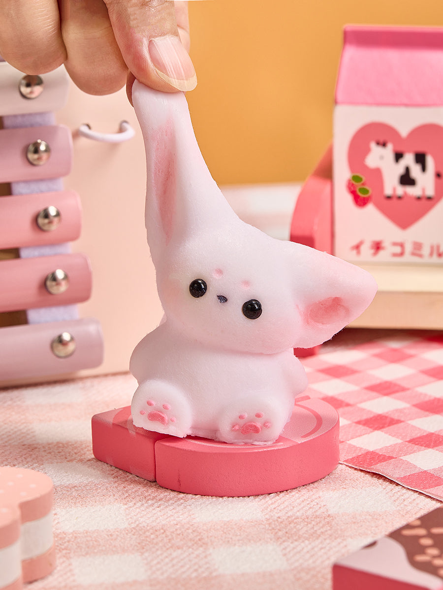 Flocked Cute Fox Taba Squishy - Image 3