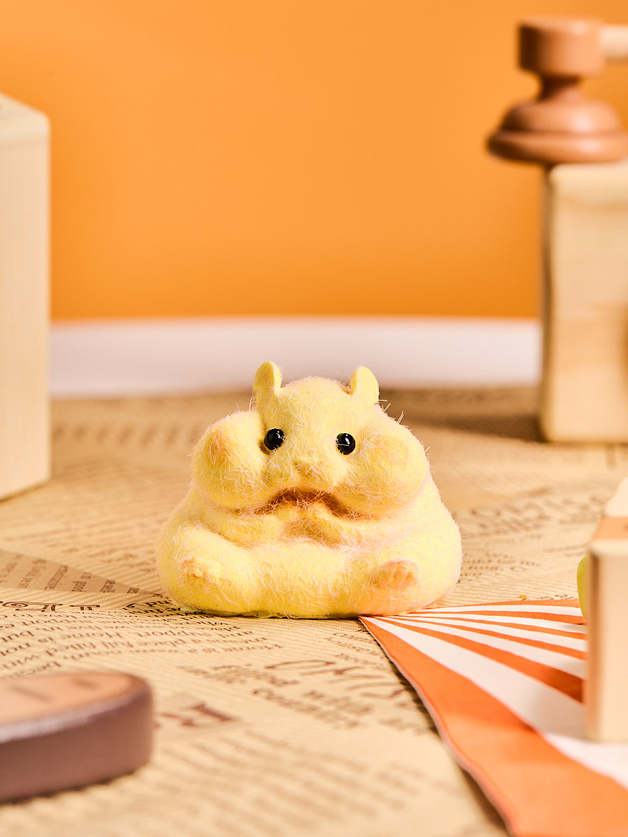 Flocked Hamster Taba Squishy - Image 3
