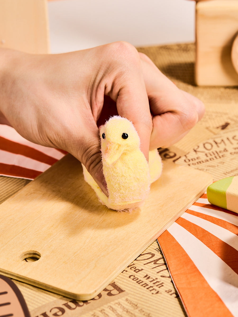Flocked Duck Taba Squishy - Image 2