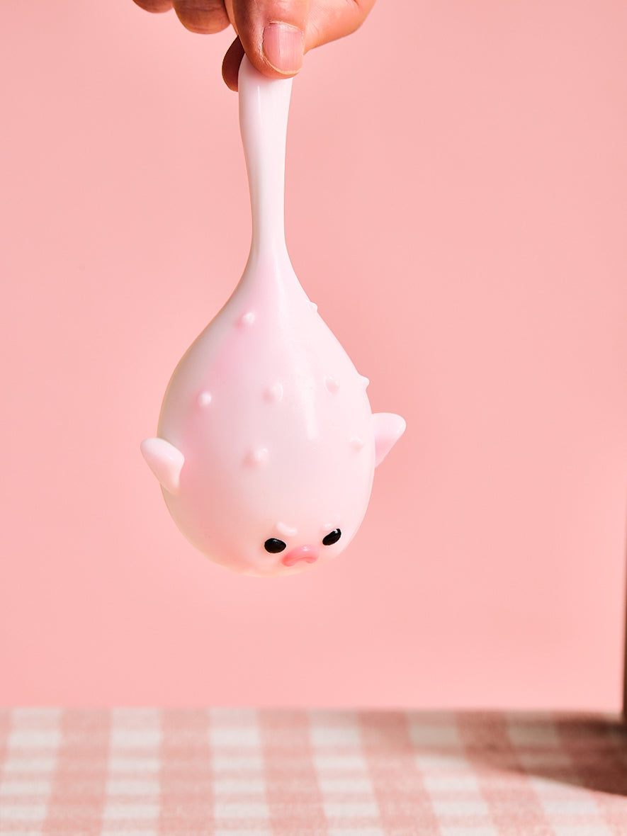 Pink Pufferfish Taba Squishy - Image 5