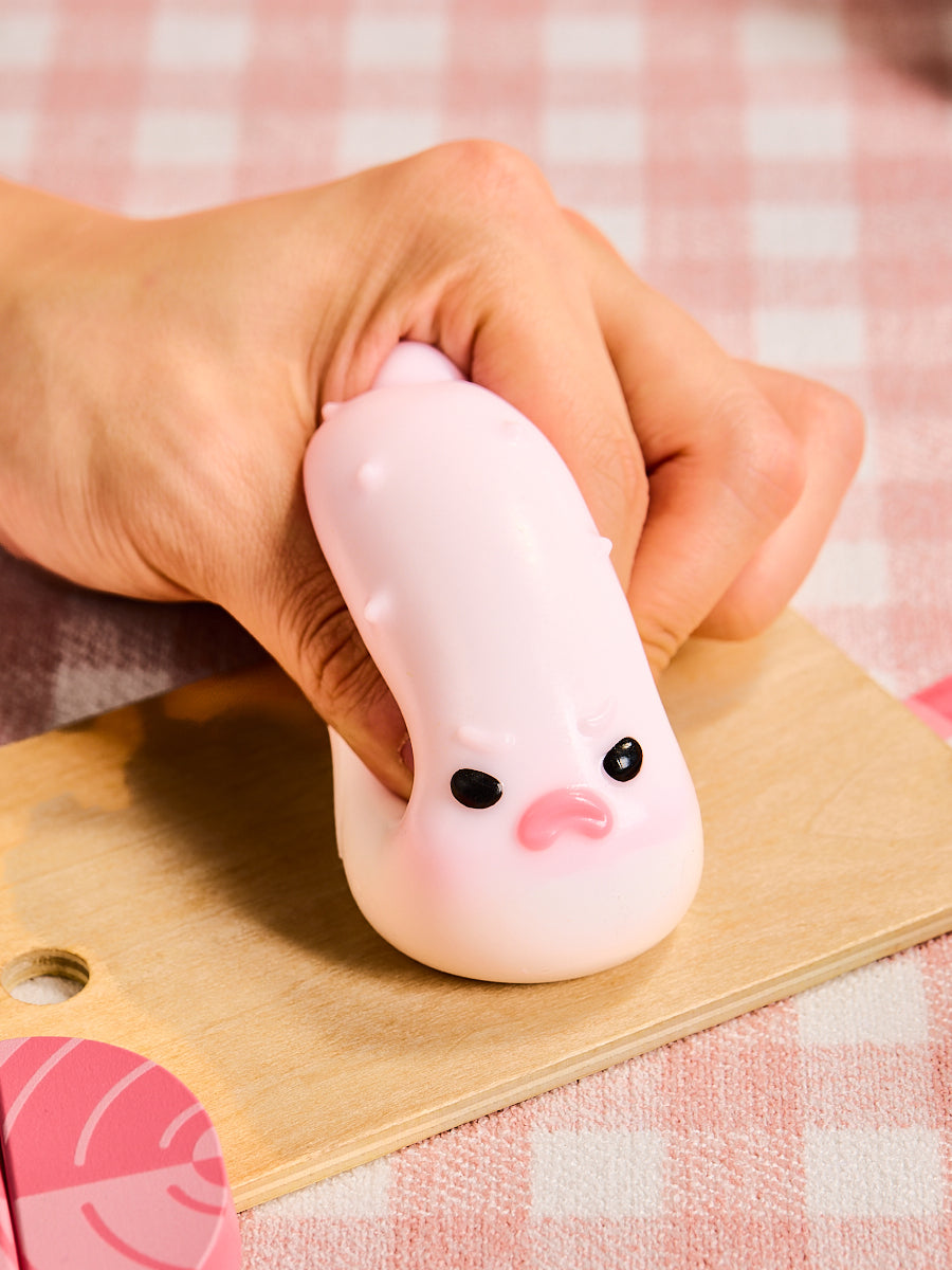 Pink Pufferfish Taba Squishy - Image 2