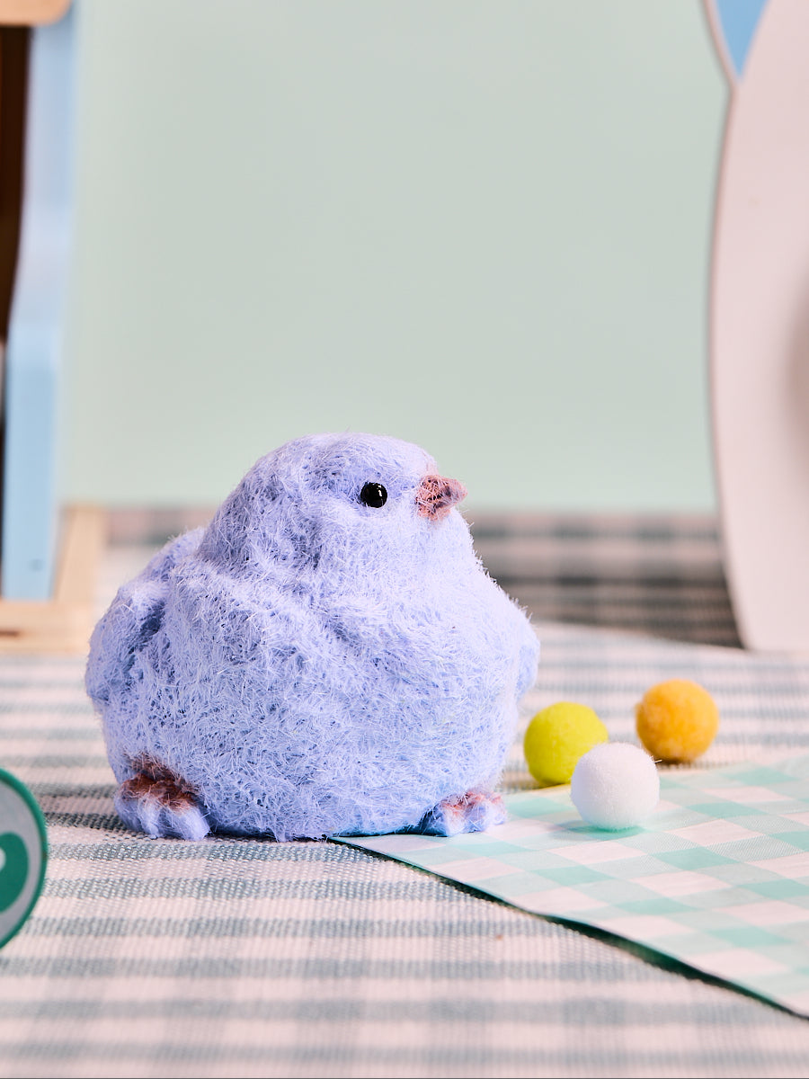 Flocked Purple Chick Taba Squishy - Image 6