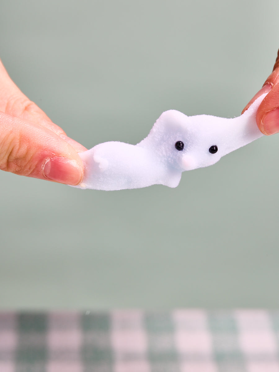Flocked Cute Elephant Taba Squishy - Image 2