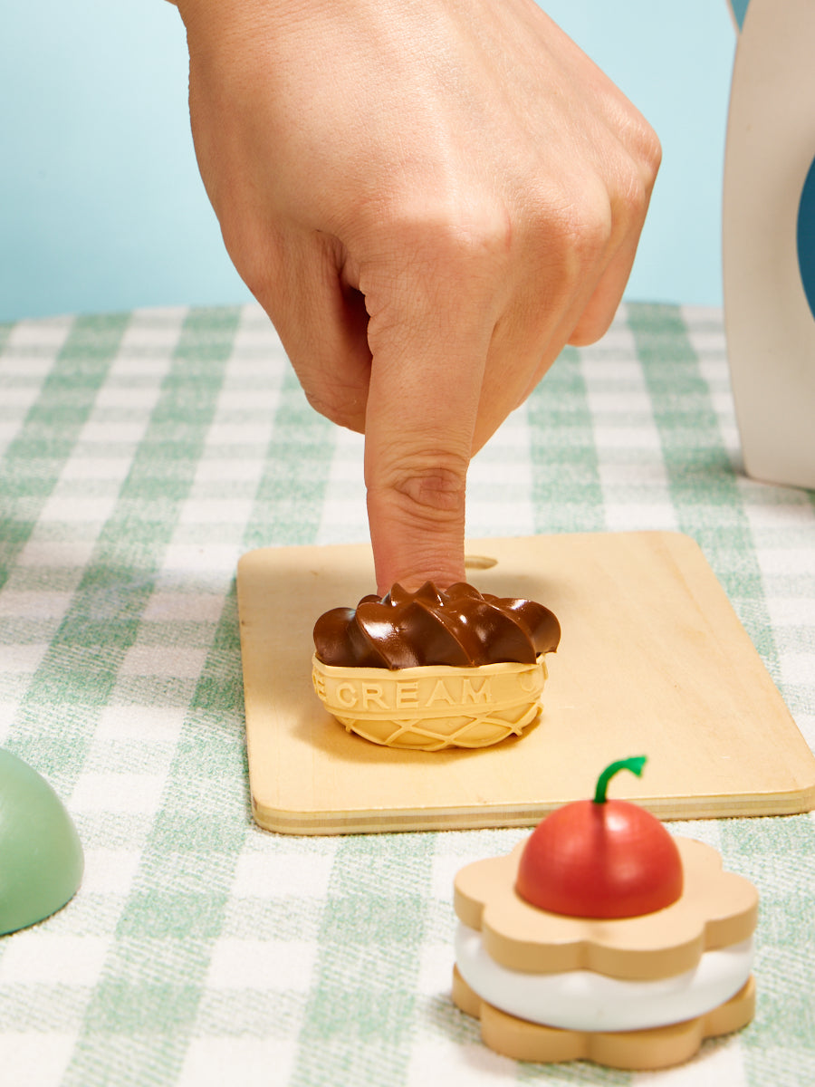 Choco Ice Cream Taba Squishy - Image 4