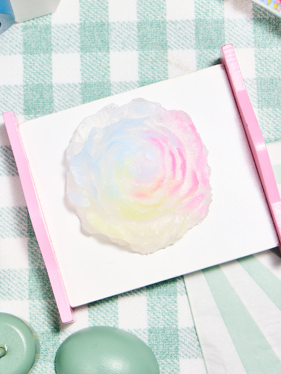 Transparent-colorful Peony Flower Taba Squishy - Image 7