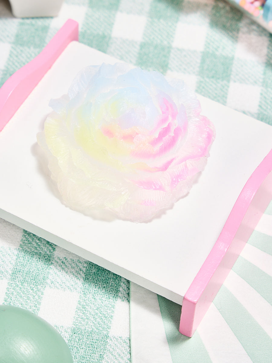 Transparent-colorful Peony Flower Taba Squishy - Image 8