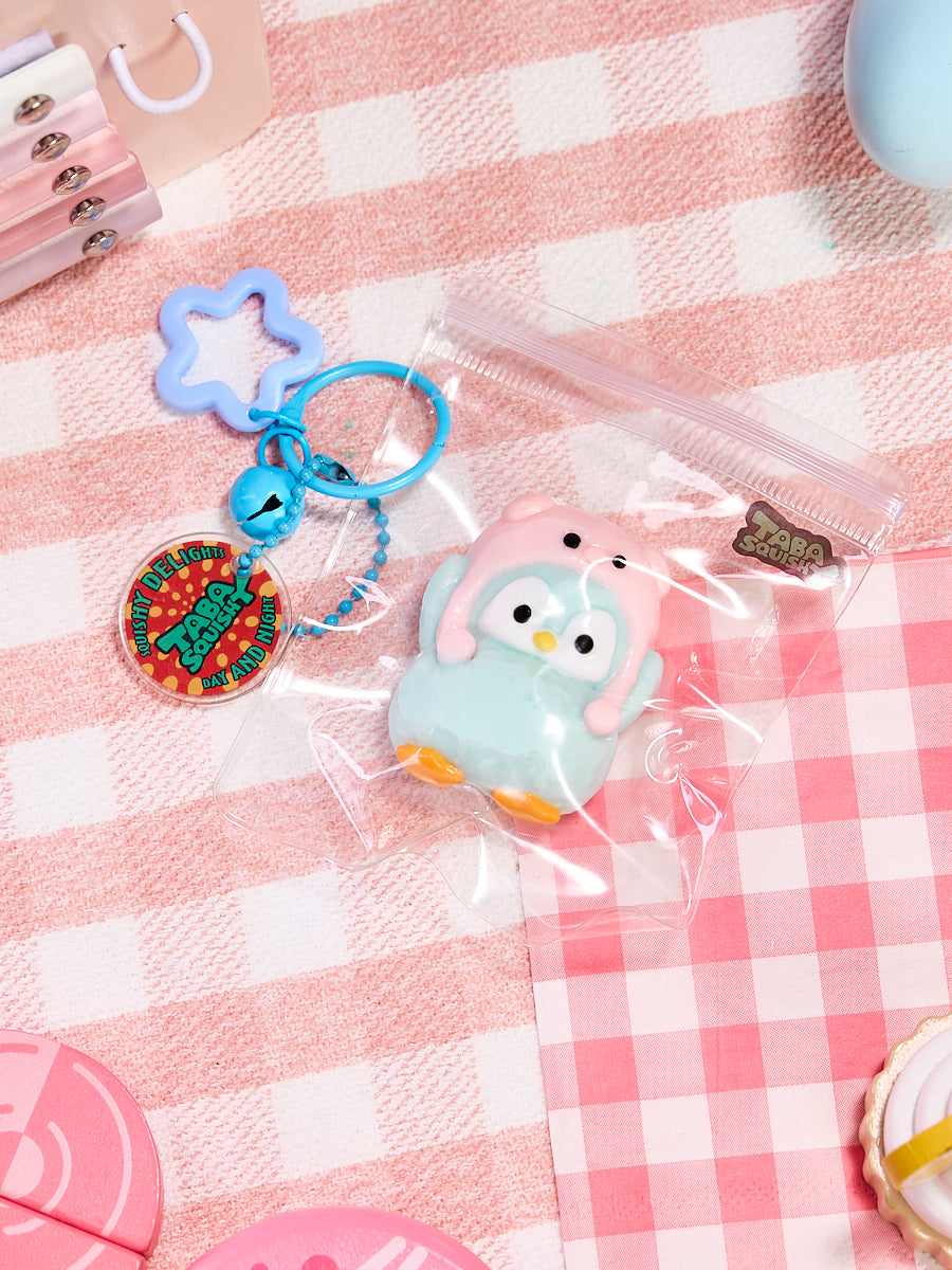 Cute Penguin with Pig Hat Taba Squishy - Image 5