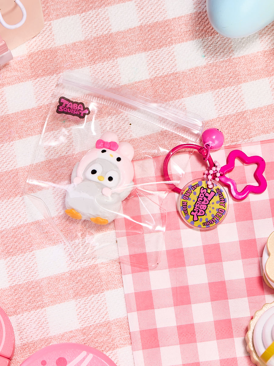 Cute Penguin with Melody Hat Taba Squishy - Image 5
