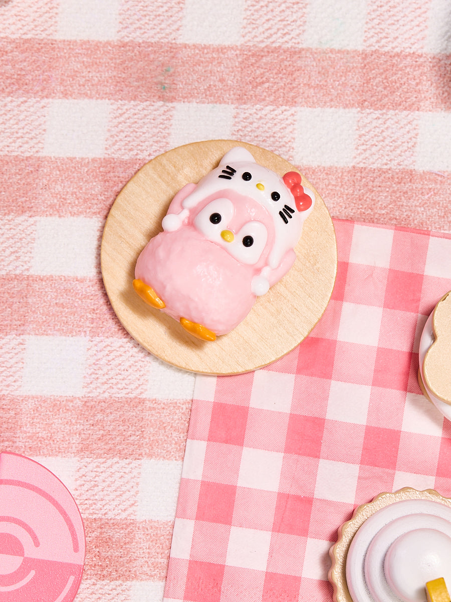 Cute Penguin with Kitten Hat Taba Squishy - Image 9