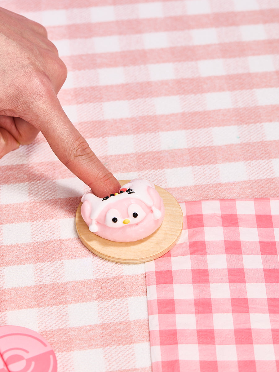Cute Penguin with Kitten Hat Taba Squishy - Image 7