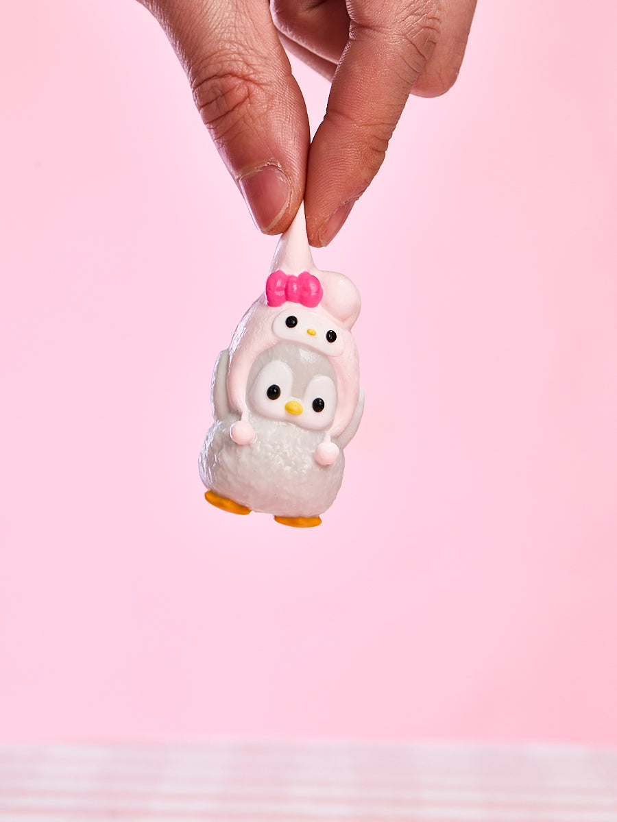 Cute Penguin with Melody Hat Taba Squishy - Image 3