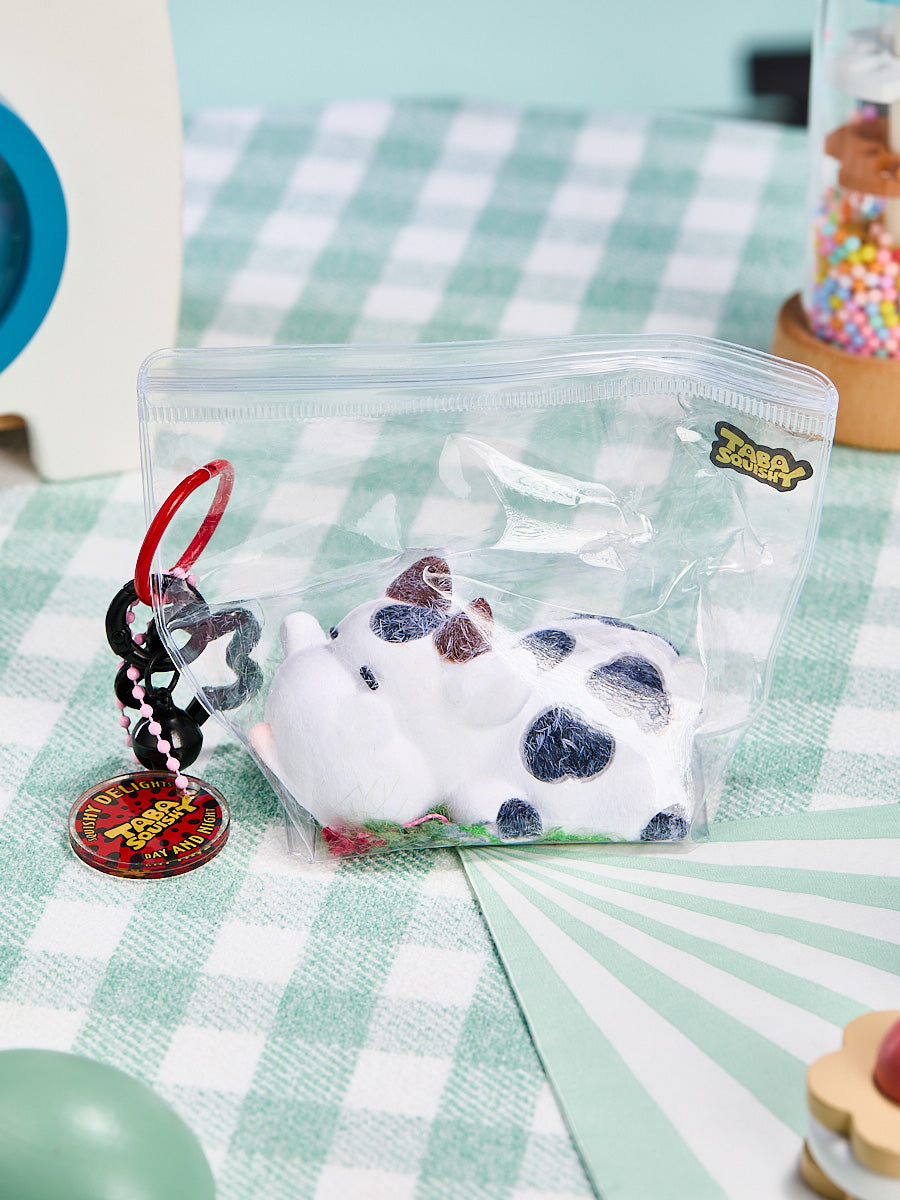 Flocked Cow Taba Squishy - Image 5