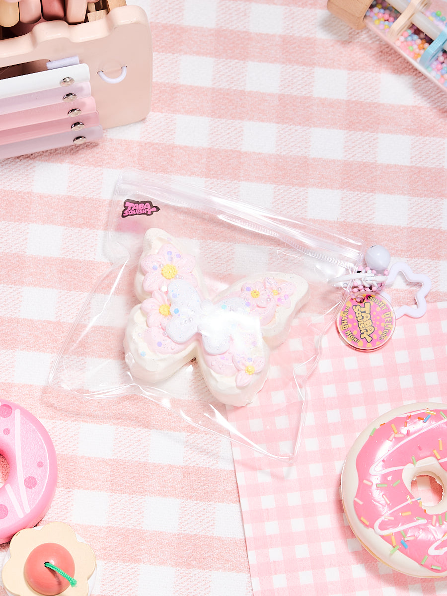Pink Butterfly Taba Squishy - Image 3