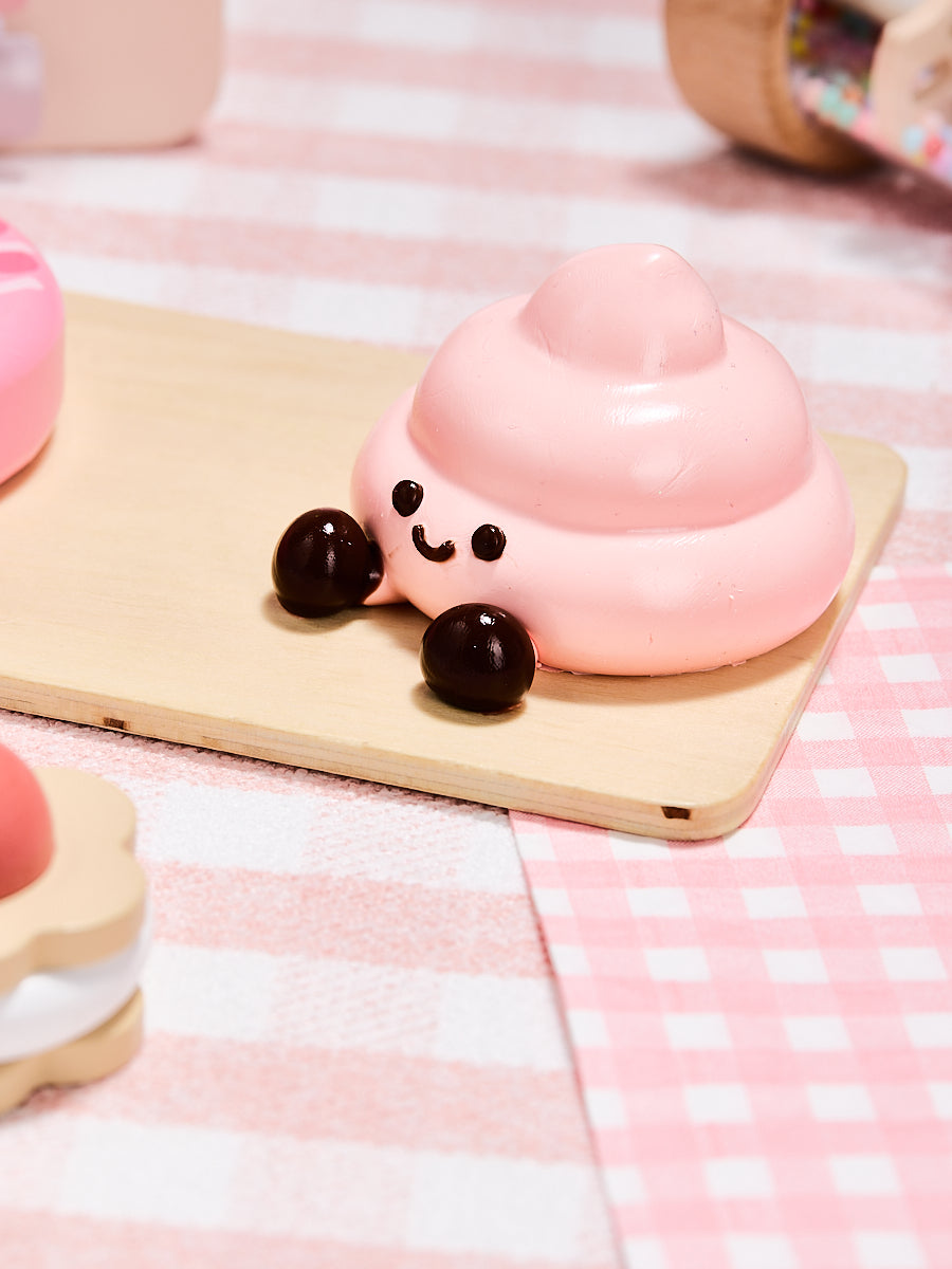 Cute Pink Poop Taba Squishy - Image 7