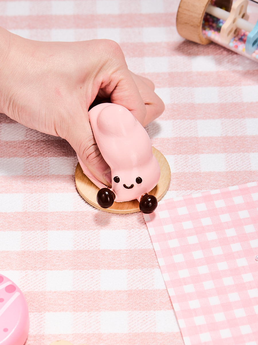 Cute Pink Poop Taba Squishy - Image 3