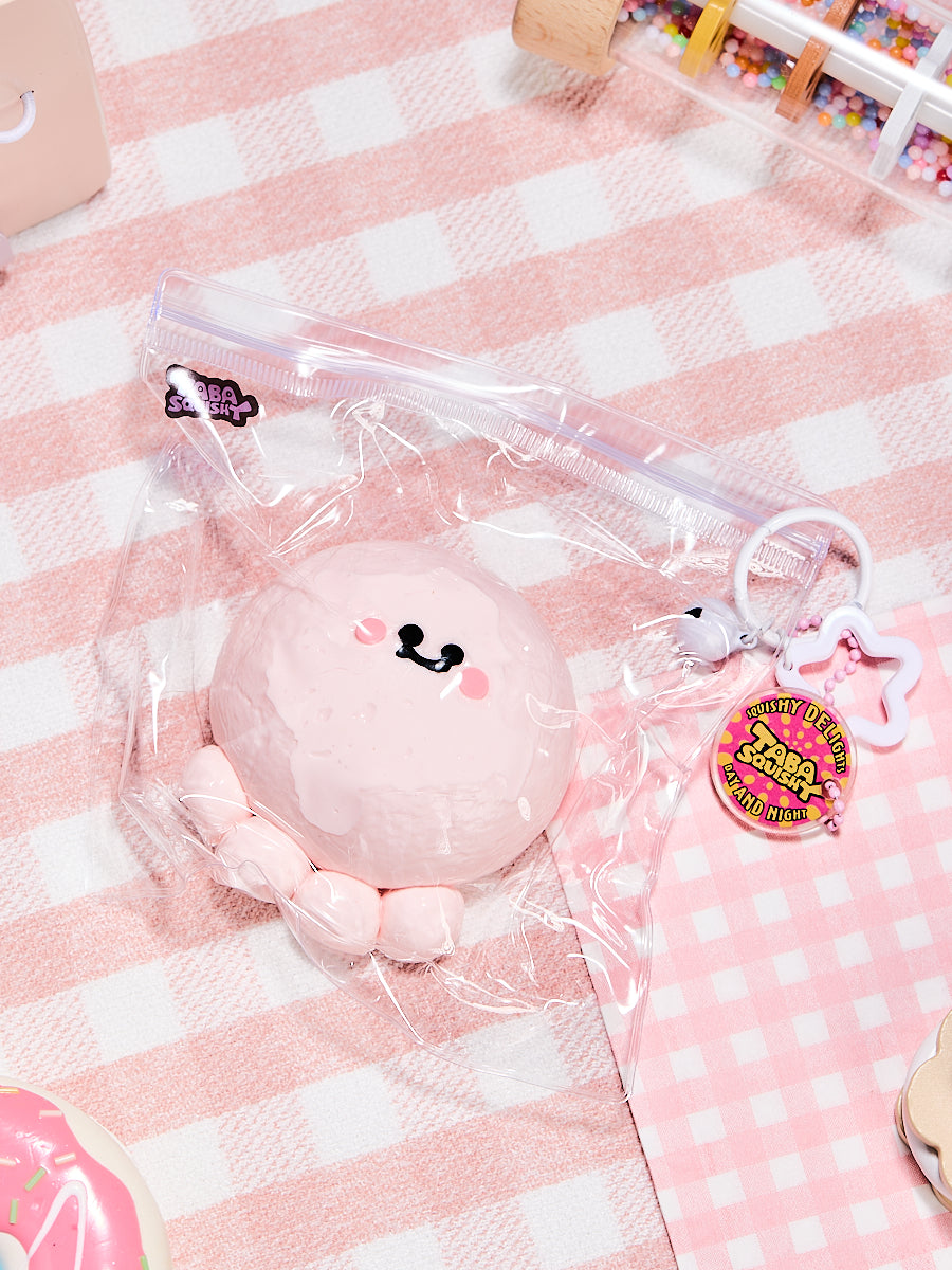 Pink Octopus Taba Squishy - Image 6