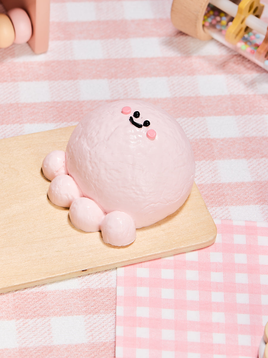 Pink Octopus Taba Squishy - Image 8