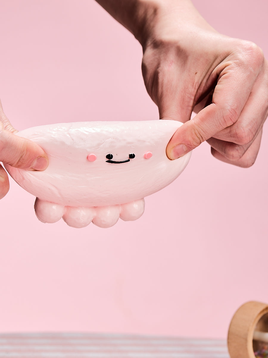 Pink Octopus Taba Squishy - Image 2